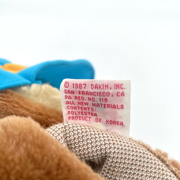 Vintage 1980’s Dakin Hand Puppets Set of 4 - Picture 16 of 16